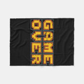 Funny 1980s Retro Video Game Arcade Nostalgia Game Fleece Deken (Voorkant (Horizontaal))