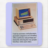 Funny 1981 Personal Computer Blurb Muismat (Voorkant)