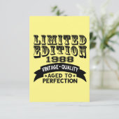 Funny 1988 Birthday Kaart Limited Edition (Staand voorkant)