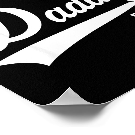 Funny 1st Time Dad Est 2026 New Dad New First Fath Poster (Hoek)