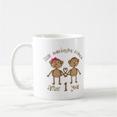 Funny 1st Wedding Jubileum Gifts Koffiemok (Links)