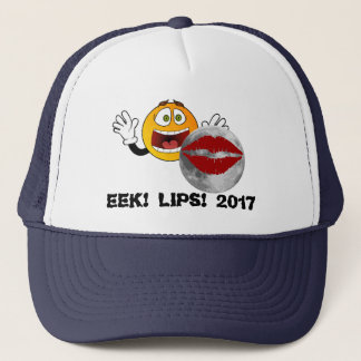 Funny 2017 Eclipse Pet: Eek! Lips. 2017 Trucker Pet