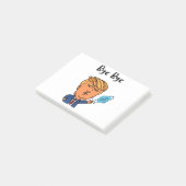 Funny 2020 kerstman Masker Dag Dag Post-it® Notes (Schuin)