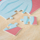 Funny 2020 virus patroonmasker toiletpapier 1 foto legpuzzel (Zijkant)