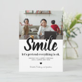 Funny 2021 Kerstmis Feestdagenkaart (Staand voorkant)