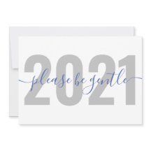 Funny 2021 Wees alsjeblieft zachte nieuwe jaren
