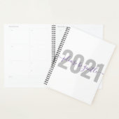 Funny 2021 Wees vriendelijk nieuwjaar Planner (Display)