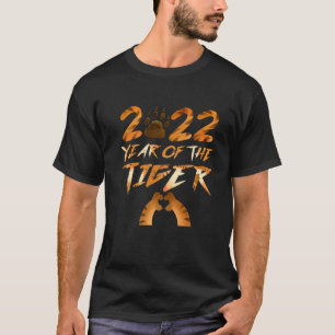 Funny 2022 Year of the Tiger, Happy Year Horoscope T-shirt