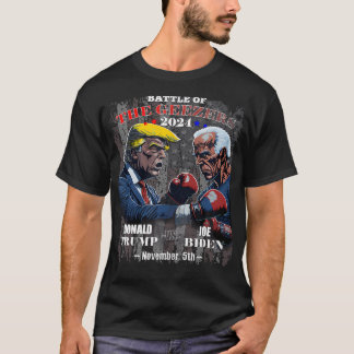 Funny 2024 Verkiezing Shirt - Trump vs Biden