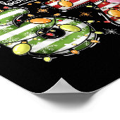 Funny 2025 The Year I Survived Barely 67 Christmas Poster (Hoek)