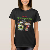 Funny 2025 The Year I Survived Barely 67 Christmas T-shirt (Voorkant)