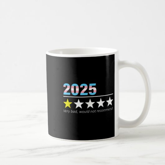 Funny 2025 Very Bad Would Not Recommend Koffiemok (Rechts)