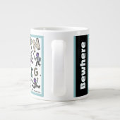 Funny 20oz Mug: Know Won Worns Ewe Grote Koffiekop (Achterkant)