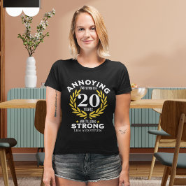 Funny 20th Anniversary for couples T-shirt