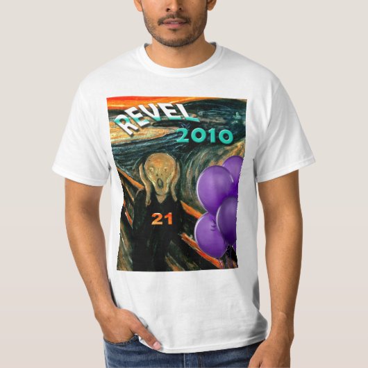 Funny 21st Birthday T-Shirt (Voorkant)