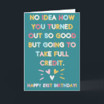 Funny 21st Birthday voor zoon of dochter Kaart<br><div class="desc">Maak je zoon of dochter blij met deze grappige Kaart op de 21ste verjaardag!</div>