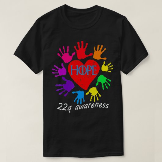 Funny 22q dupliceert alle hoop op puppy t-shirt (Design voorkant)