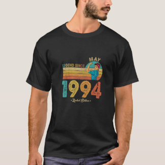 Funny 28Th Birthday May 1994 Legend Since 1994 28 T-shirt