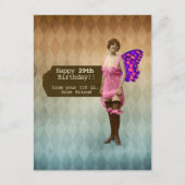 Funny 29 weer Beste Vriendendag. Briefkaart (Voorkant)