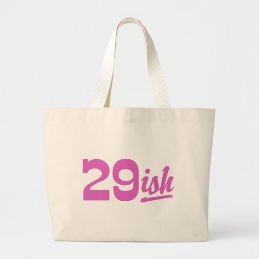 Funny 30th Birthday Grote Tote Bag (Voorkant)