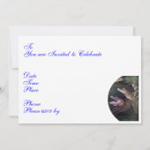 Funny 30th Birthday Party Invitations Kaart (Achterkant)