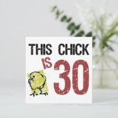 Funny 30th Birthday voor vrouwen Kaart (Staand voorkant)