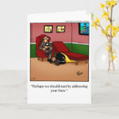 Funny 30th Happy Birthday Wenskaart Kaart (Gele Bloem)