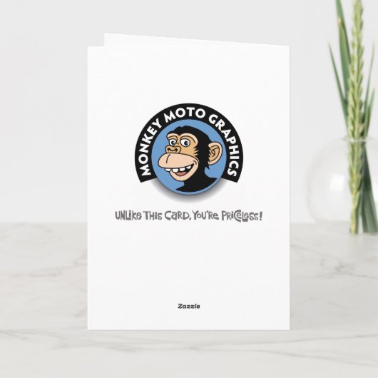 Funny 33rd Birthday Kaart (Achterkant)