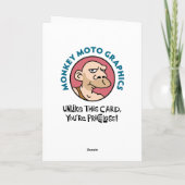 Funny 33rd Birthday Kaart (Achterkant)