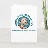 Funny 35th Birthday Card Kaart (Achterkant)