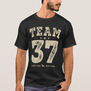 Funny 37th Birthday 37 Years old T-shirt