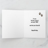 Funny, 39e 39e verjaardag Wolf, Wolven Kaart (Binnen)