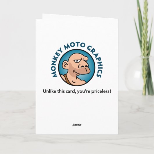 Funny 39th Birthday Kaart (Achterkant)