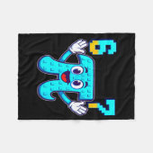 Funny 3.14 6 7 meme math nerd genz brainrot italia fleece deken (Voorkant (Horizontaal))