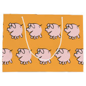 Funny 3 Cartoon Pig Baby Kies Kleur L Gift Groot Cadeauzakje (Achterkant)