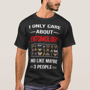 Funny 3 Entomoloog Insect Inse T-shirt