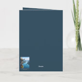 Funny 3D animal birthday card Kaart (Achterkant)