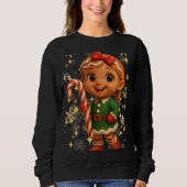 Funny 3D Cartoon Ugly Christmas Sweatshirt (Voorkant)