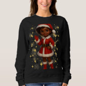 Funny 3D Cartoon Ugly Christmas Sweatshirt (Voorkant)