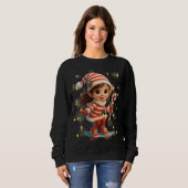 Funny 3D Cartoon Ugly Christmas Sweatshirt (Voorkant volledig)