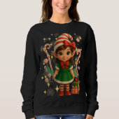 Funny 3D Cartoon Ugly Christmas Sweatshirt (Voorkant)