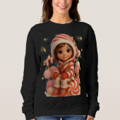 Funny 3D Cartoon Ugly Christmas Sweatshirt  (Voorkant)