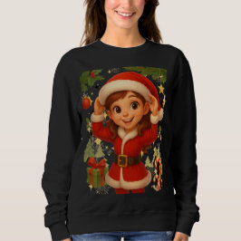 Funny 3D Cartoon Ugly Christmas Sweatshirt 