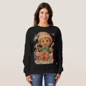 Funny 3D Cartoon Ugly Christmas Sweatshirt (Voorkant volledig)