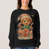 Funny 3D Cartoon Ugly Christmas Sweatshirt (Voorkant)