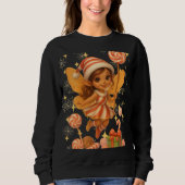 Funny 3D Cartoon Ugly Christmas Sweatshirt (Voorkant)