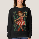 Funny 3D Cartoon Ugly Christmas Sweatshirt (Voorkant)