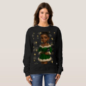 Funny 3D Cartoon Ugly Christmas Sweatshirt  (Voorkant volledig)