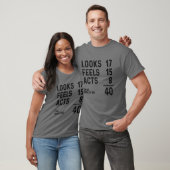 Funny 40 jaar oud 40e verjaardag, geboren in 1982 t-shirt (Unisex)