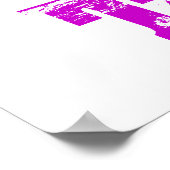 Funny 40e volwassen geboortedag poster (Hoek)